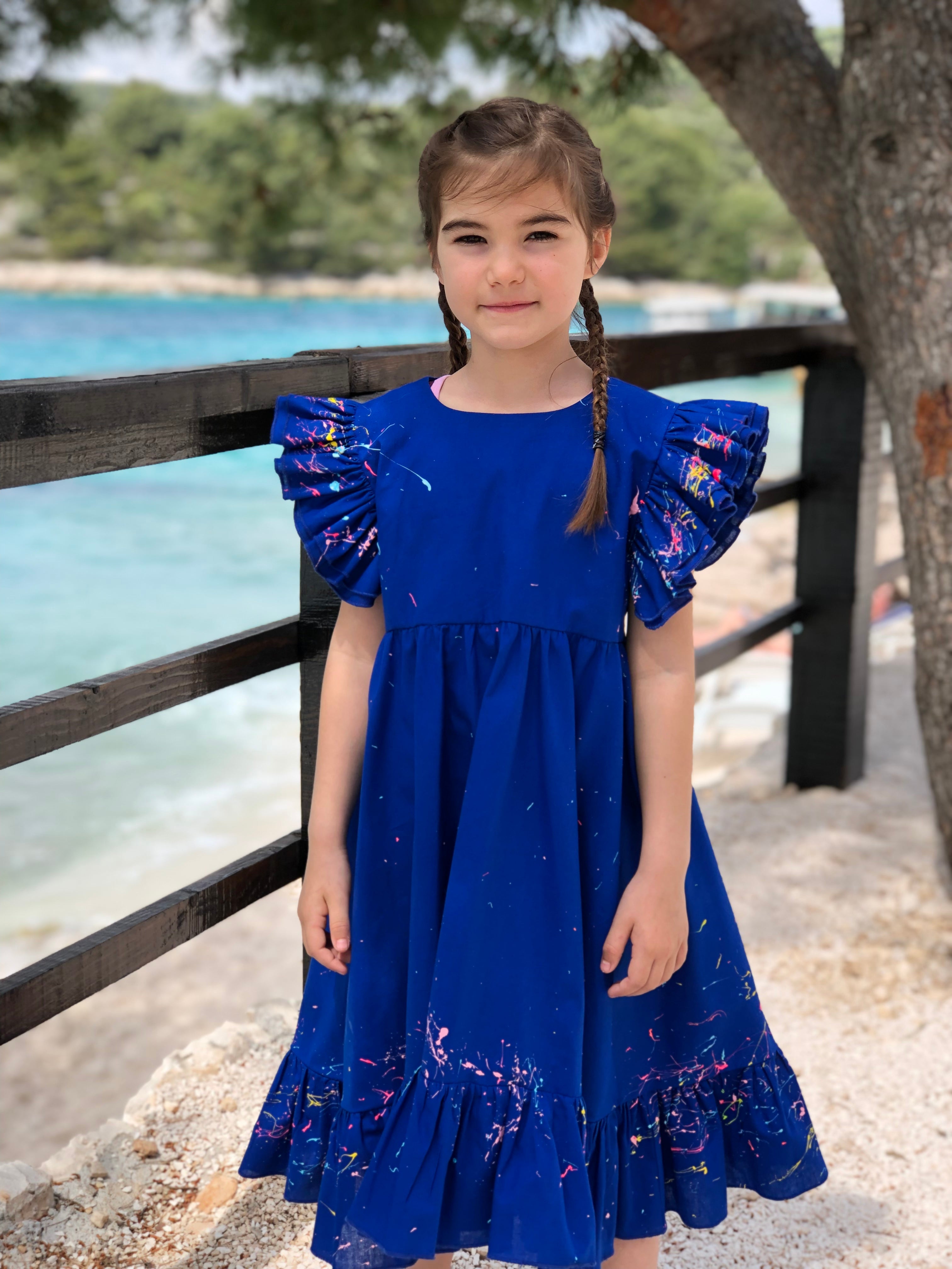amazon royal blue dress Zapakasa Women Sparkly Prom with Slit A-Line Lace-Up Back Party Dress pls do tell us below measurement Royal Blue Lace Lace-Up Long